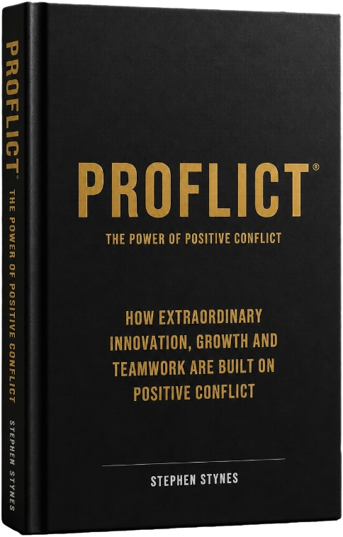 PROFLICT — The Power of Positive Conflict, the book by Stephen Stynes